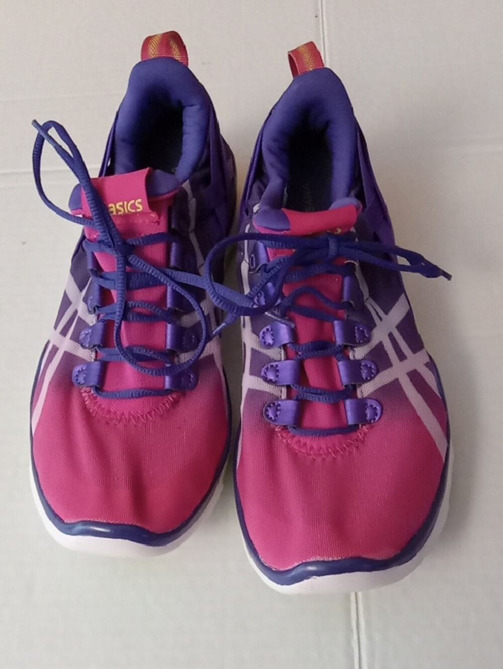 ASICS Women's Size 8 Pink and Purple Running Trainers